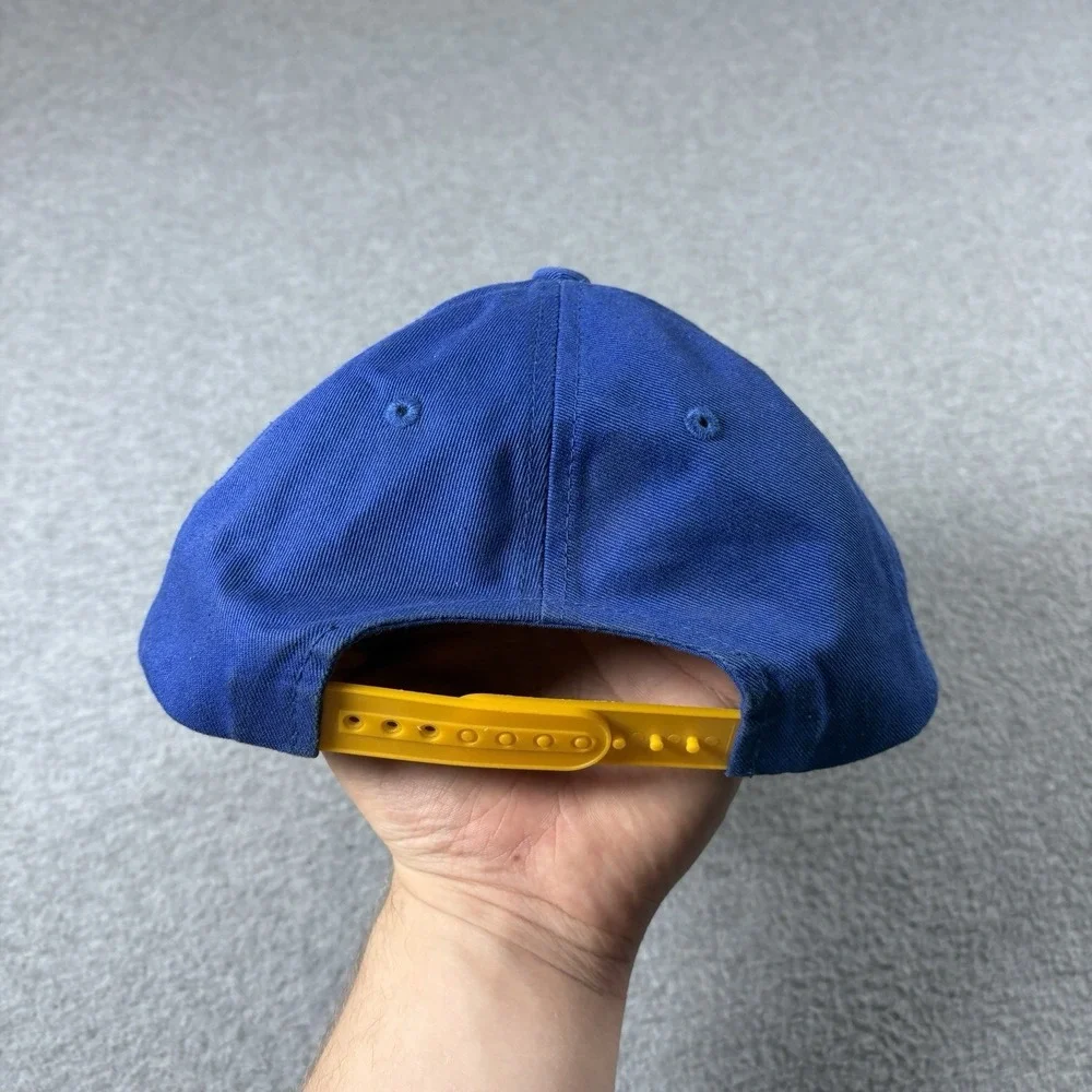 Golden State Warriors Youth Snapback Hat Blue Yellow NBA Basketball Cap 2 Tone